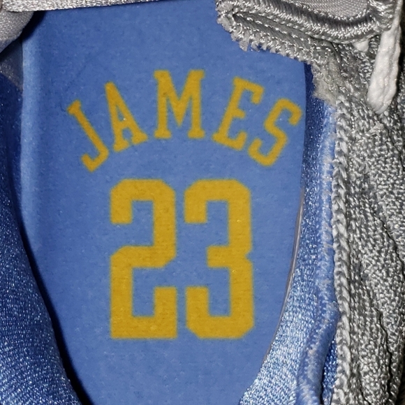 LeBron XVI 16 Grey/Blue "MLPS - Picture 7 of 7